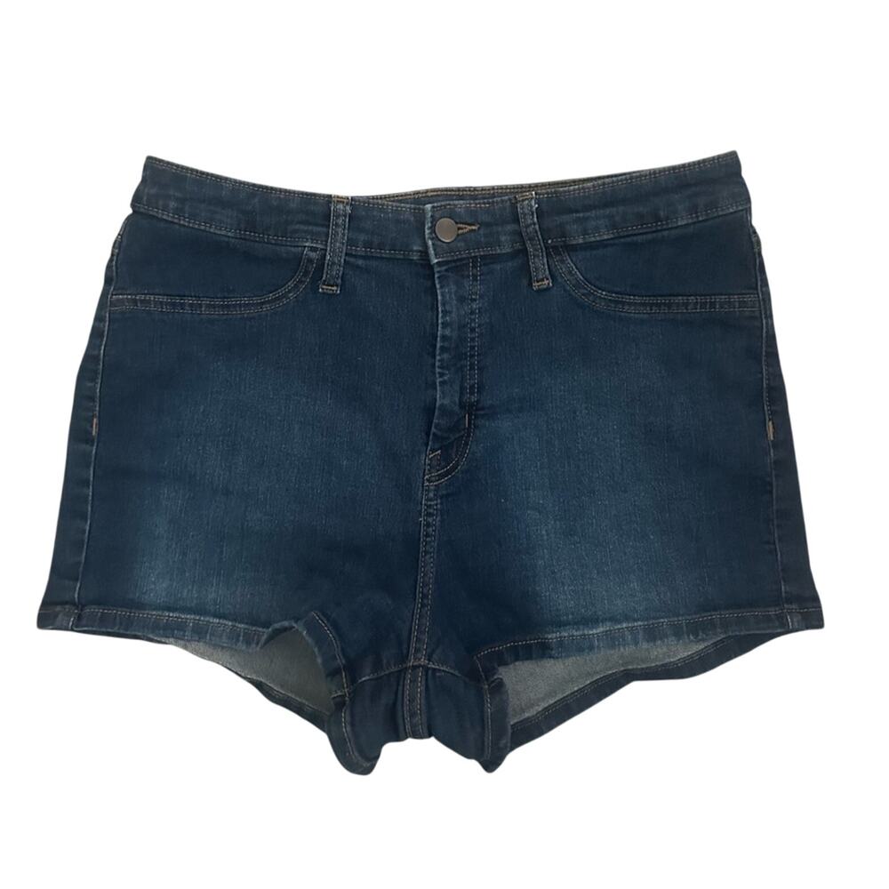 Wild Fable High Rise Dark Blue Jean Shorts Size 14/32R